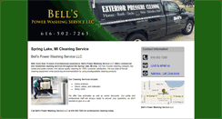 Desktop Screenshot of bellspowerwashingservice.com