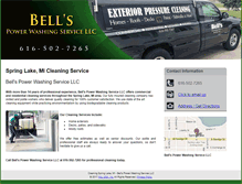 Tablet Screenshot of bellspowerwashingservice.com